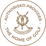 St Andrews Links Trust Authorised Provider logo.