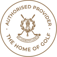 St Andrews Links Trust Authorised Provider Logo for The Experience Golf.