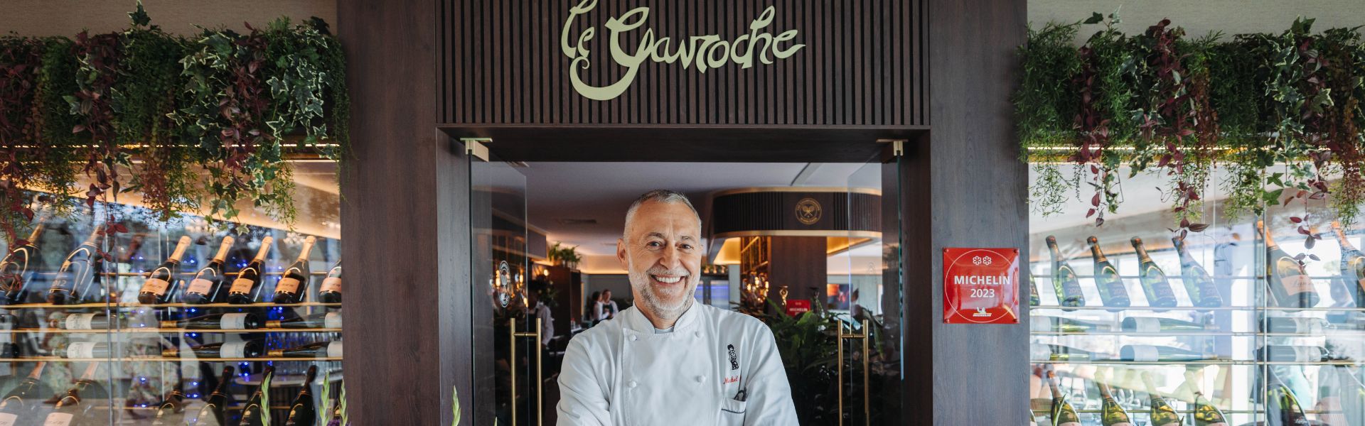 Chef Michel Roux at Wimbledon