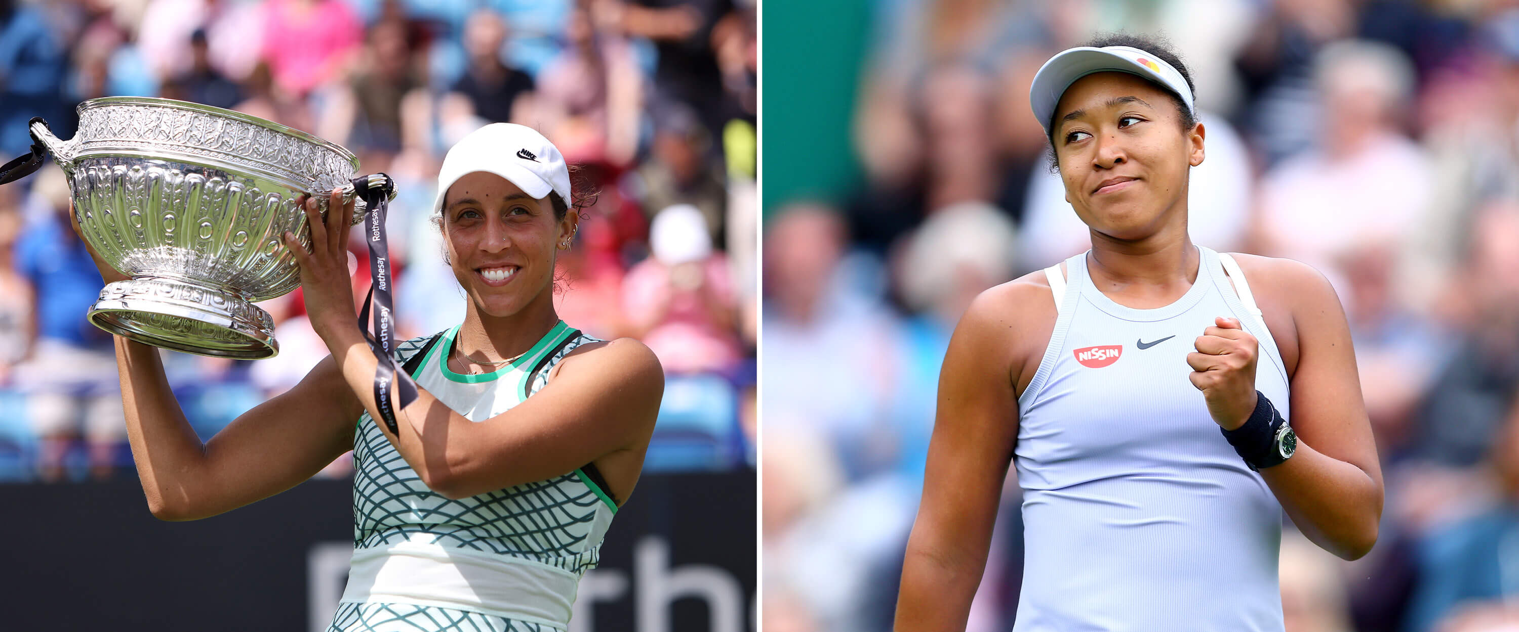 Rothesay International Eastbourne 2023 champions Madison Keys and Naomi Osaka are confirmed to play at the tournament in 2024