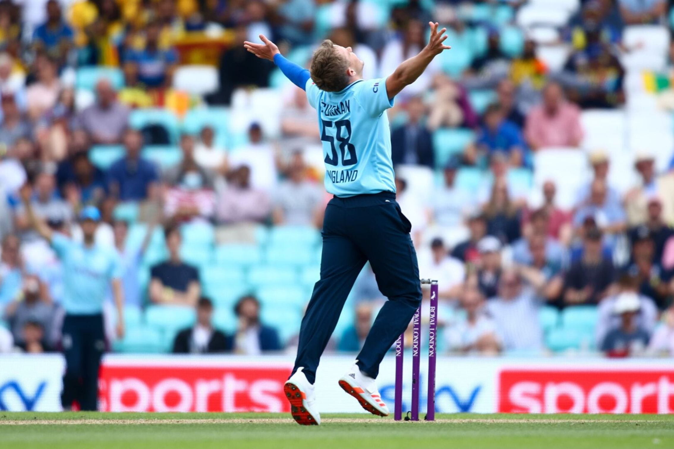 England cricket celebration at the kia oval