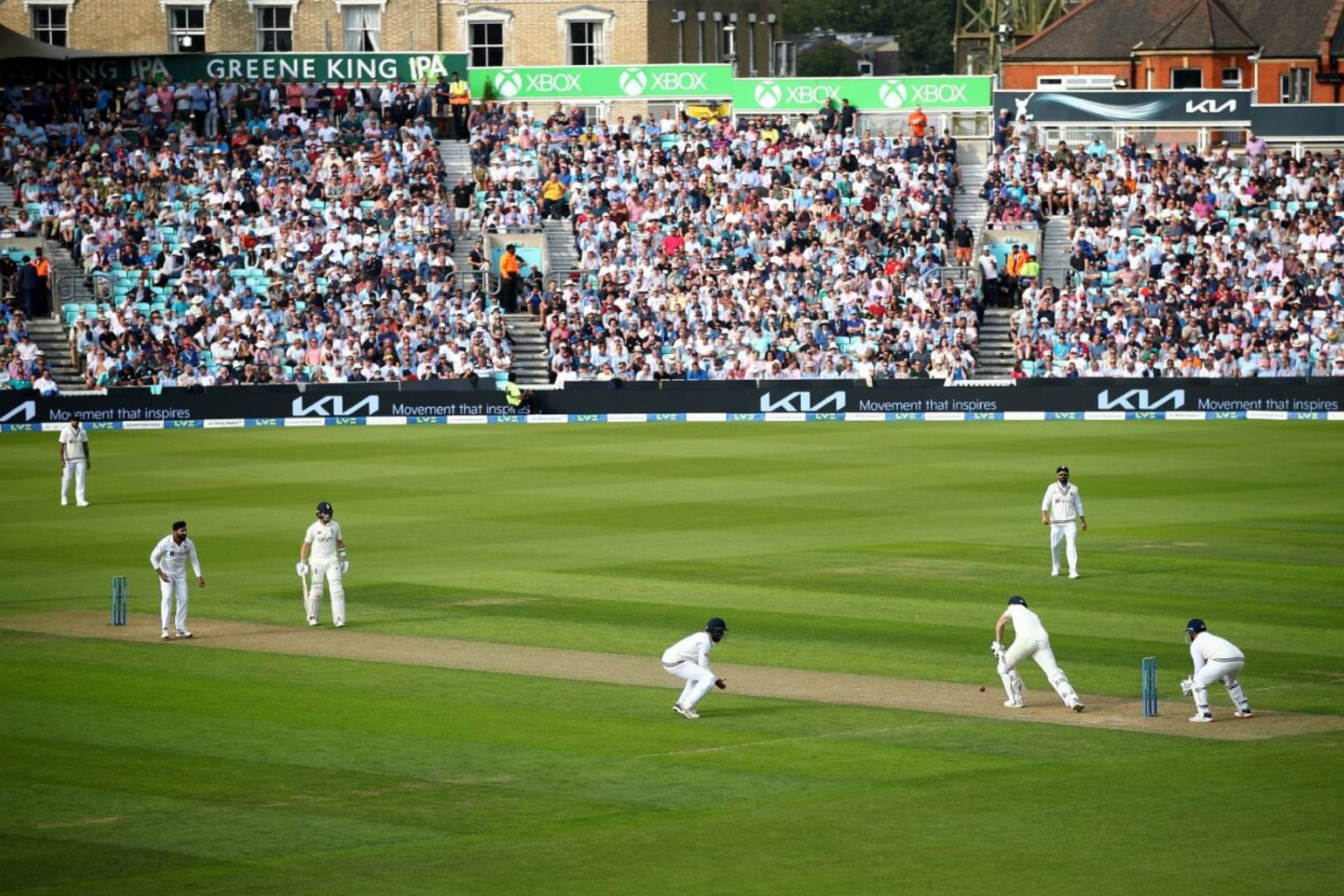 England cricket game at the kia oval