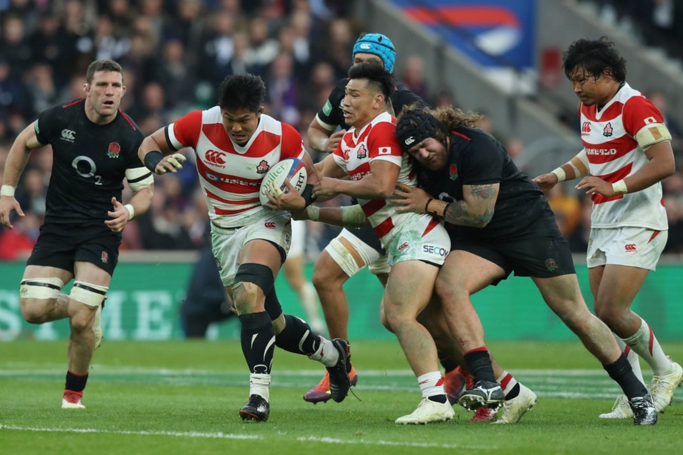 England v Japan Rugby Twickenham stadium