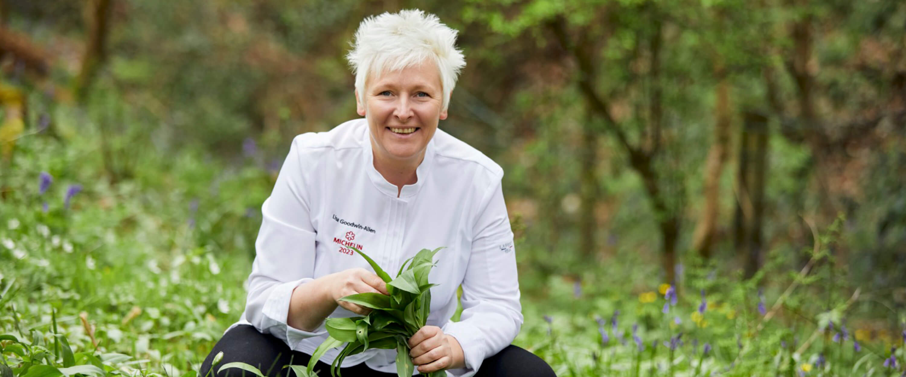 Executive chef of Michelin Star restaurant Northcote Lisa Goodwin-Allen is the first female chef to lead and design the menu for guests in The East Wing at Twickenham Stadium