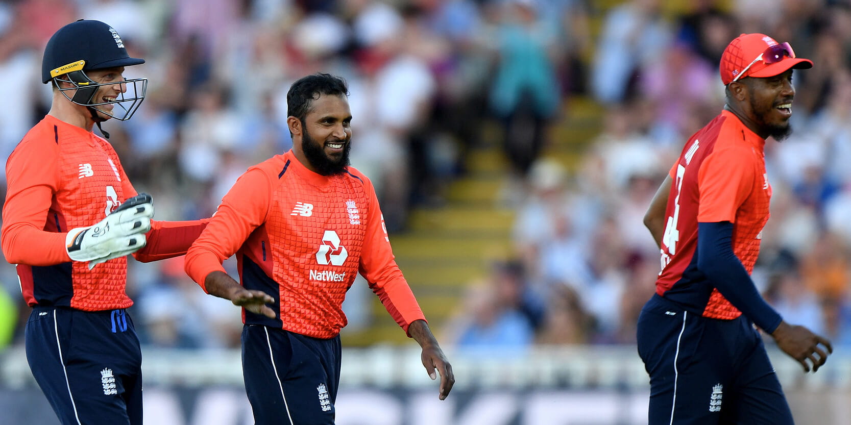 It20 cricket for the T20 world cup - England players during a Twenty20 match