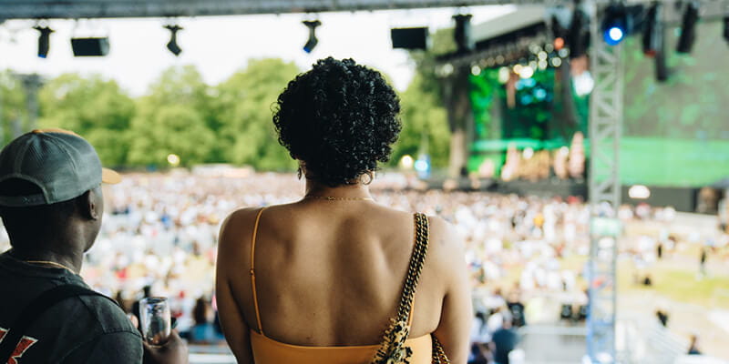 Official hospitality at BST Hyde Park with Keith Prowse