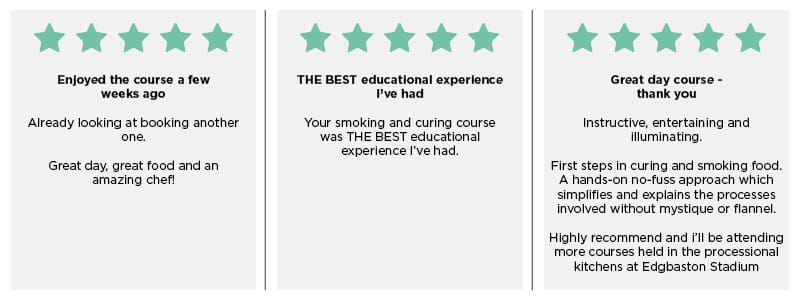 Xcelerate customer reviews for the culinary cooking courses