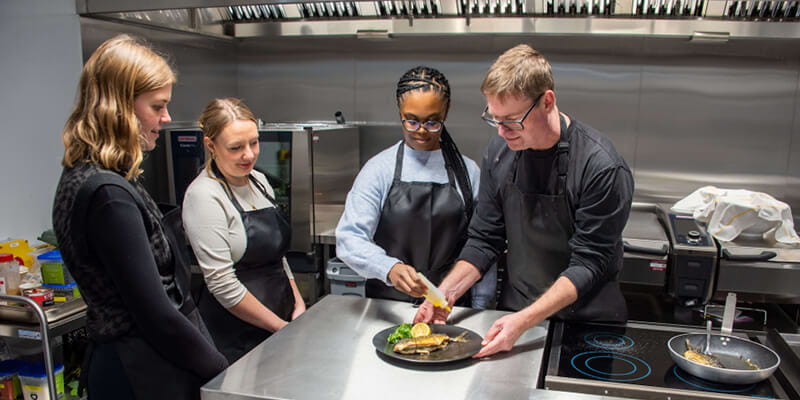 Xcelerate fine dining cookery classes with a world-class chef