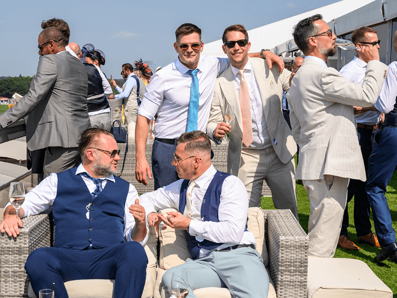 Keith Prowse corporate clients at a VIP ascot raceday