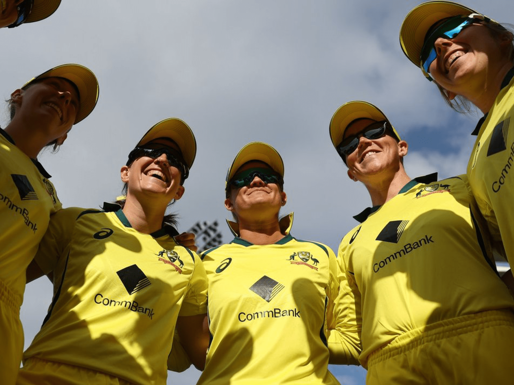 Australia women's cricket team during the women's Ashes Test Series at Edgbaston Stadium