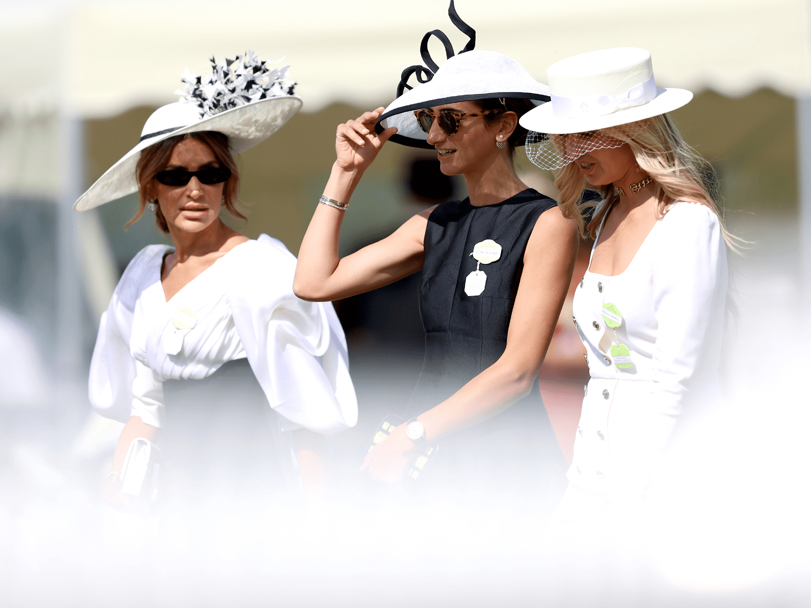 Guests enjoying Royal Ascot race day