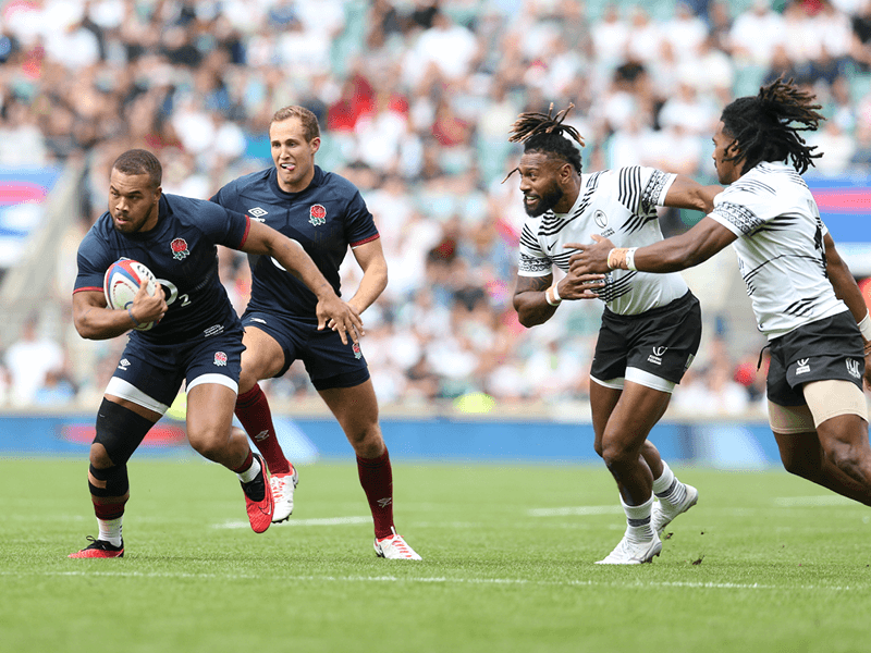England v Fiji at Allianz Stadium in Twickenham
