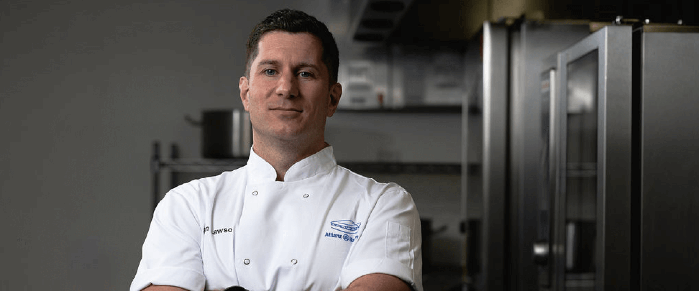 Shaun Lawson the head chef at Allianz Stadium in Twickenham