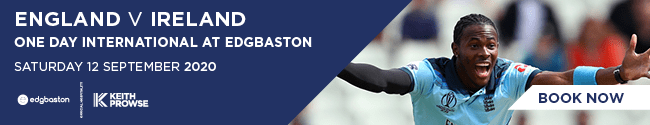 Edgbaston 2020 - ODI IRE