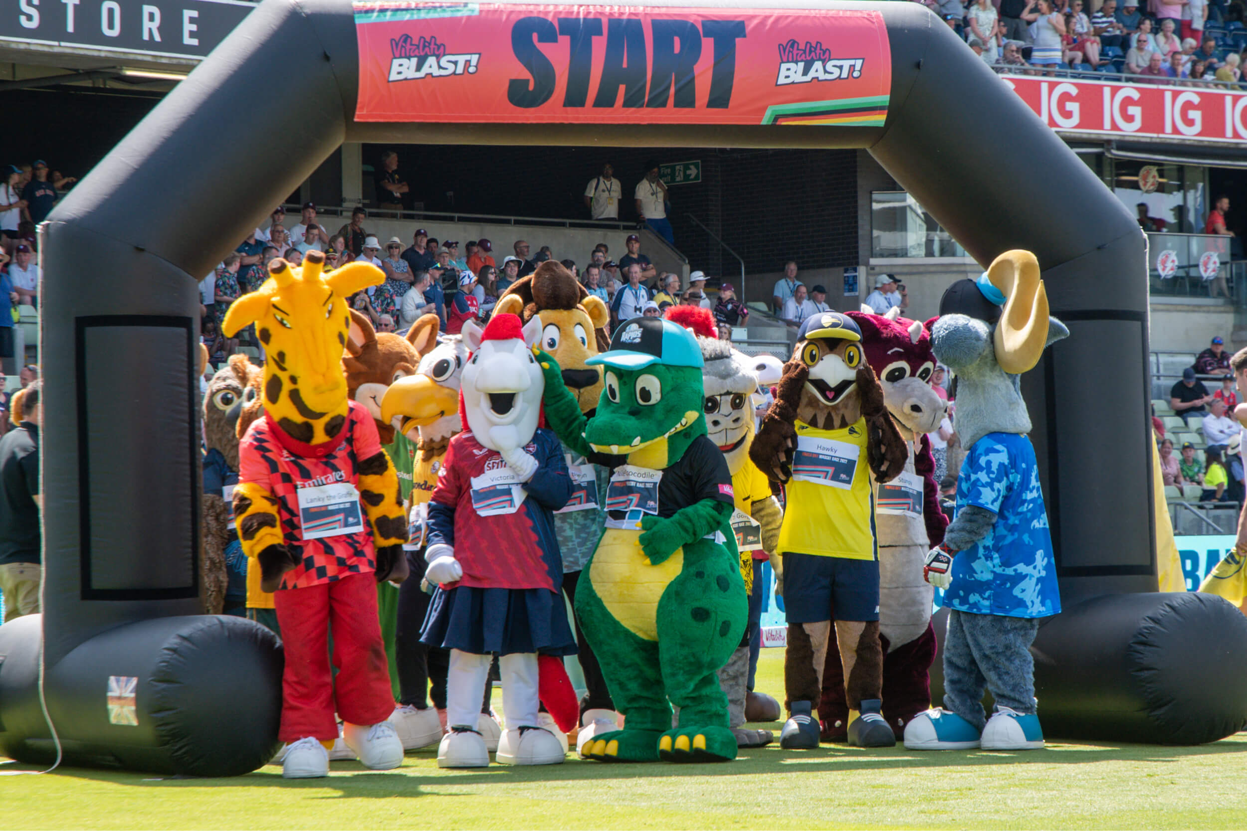Mascot Race
