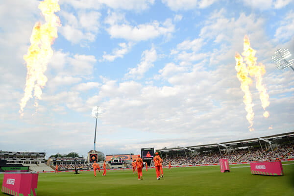 Official hospitality for the Birmingham phoenix team in The Hundred at Edgbaston Stadium