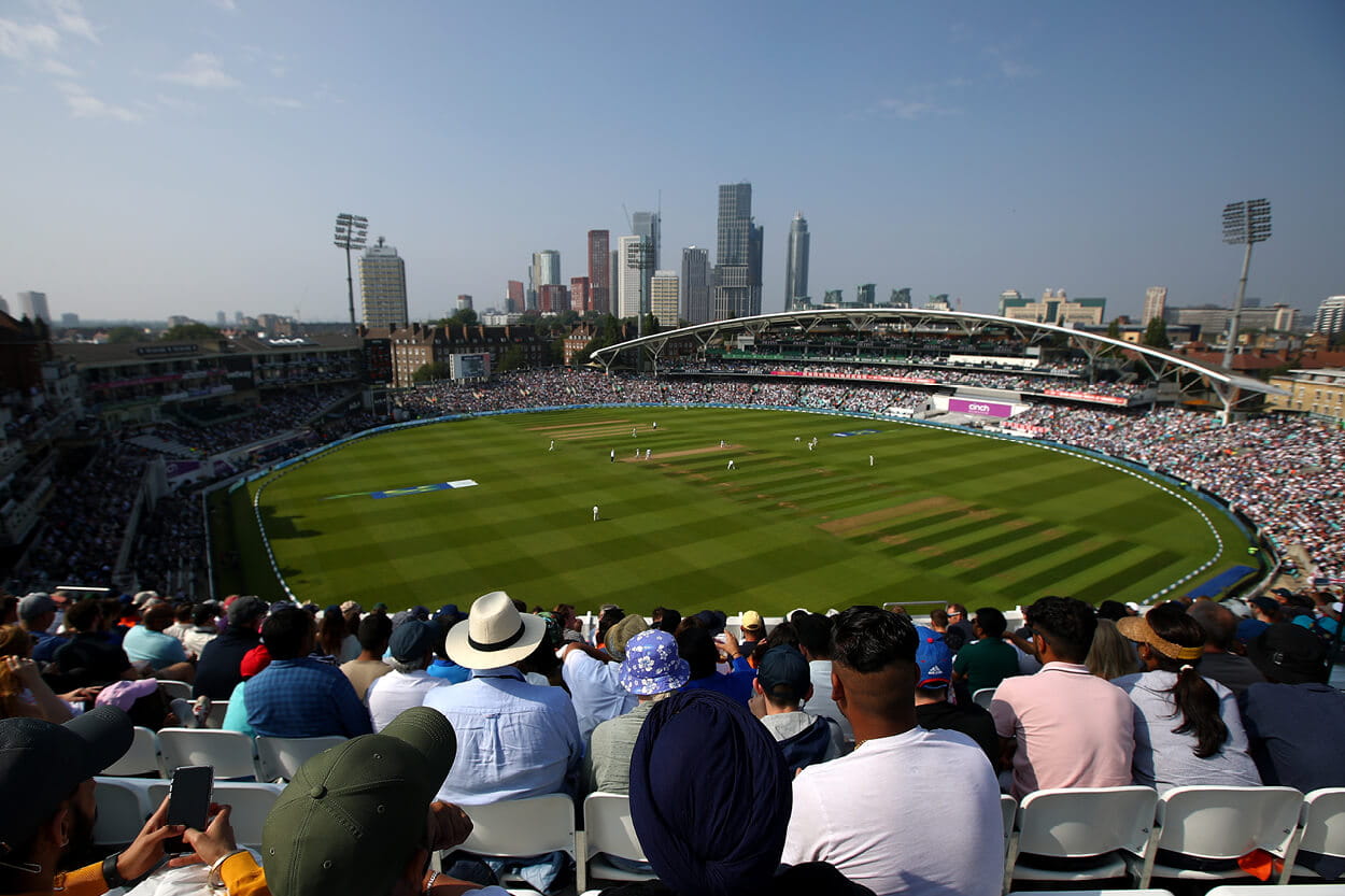 The Kia Oval View from the new Galadari Stand