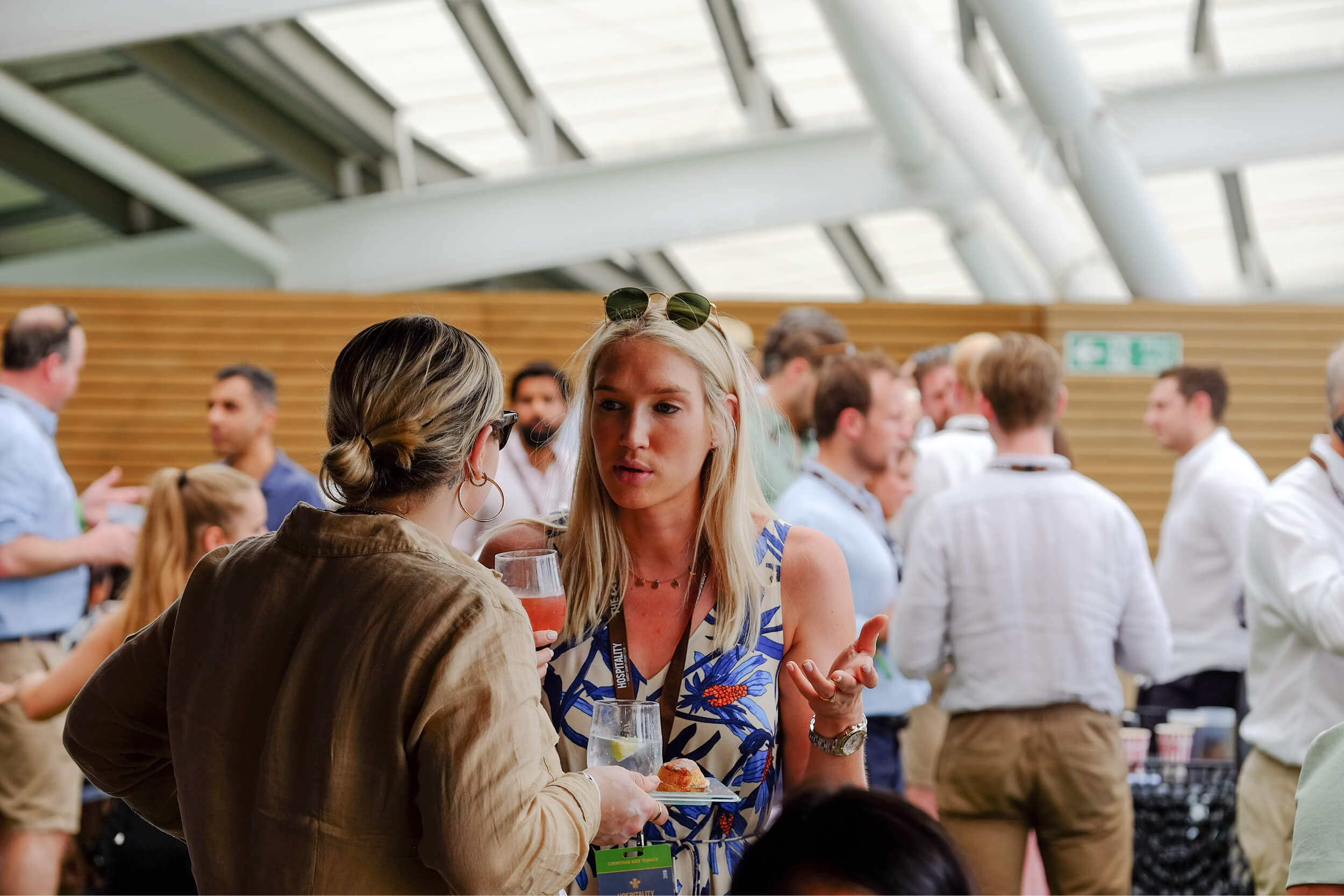 Hospitality guests at The Kia Oval