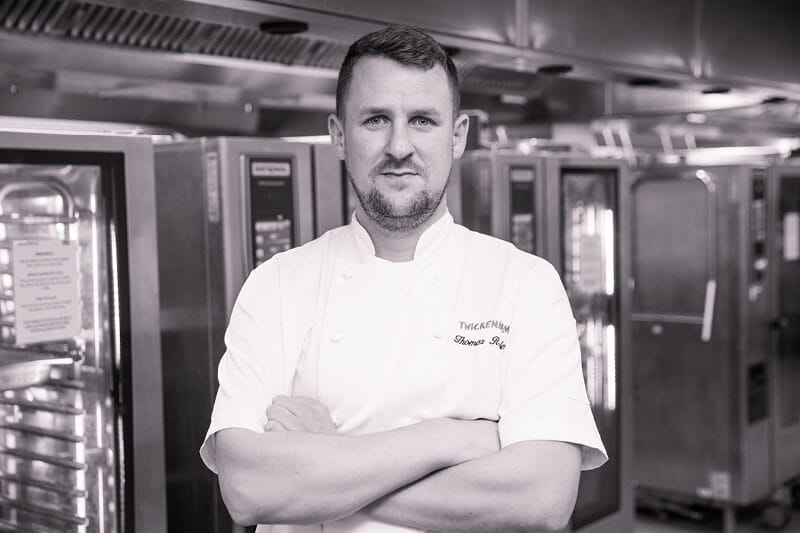 Thomas Rhodes Executive Head Chef at Twickenham Stadium 