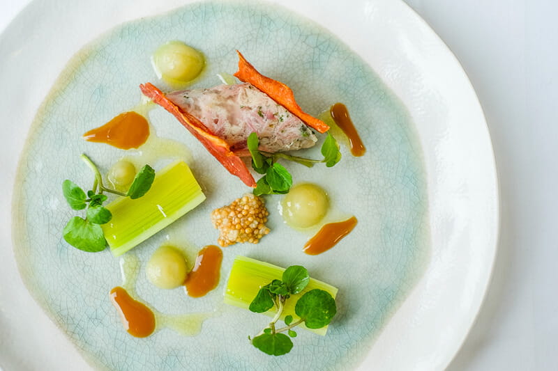Food in Rosewater Pavilion