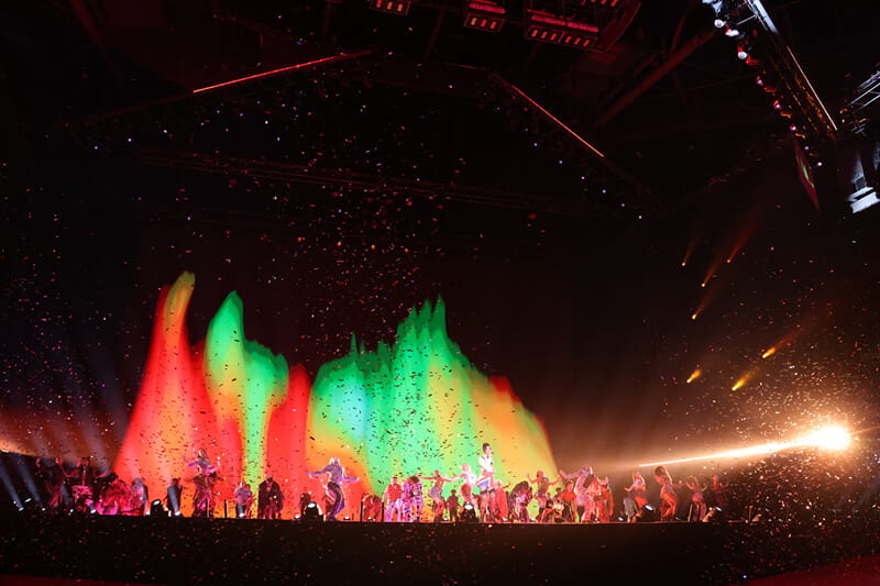 Dua Lipa's performance at the 2021 Brit Awards