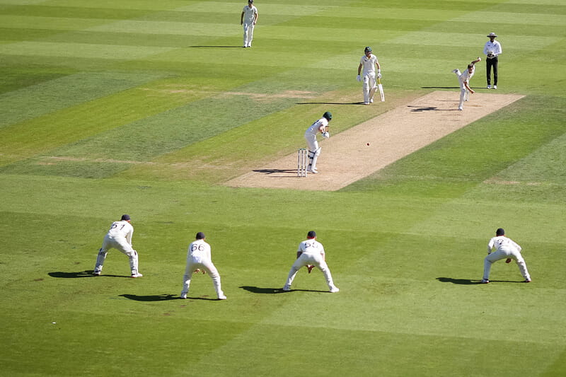 England cricketers playing at the Kia Oval 