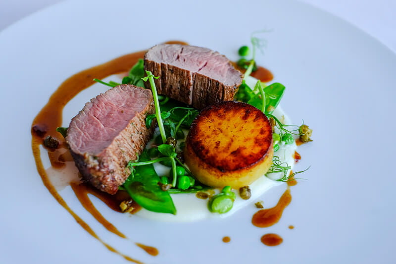 Food at Hospitality Experiences