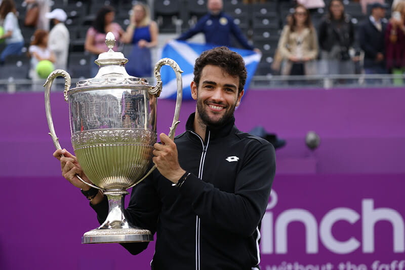 Matteo Berrettini at the cinch Championships