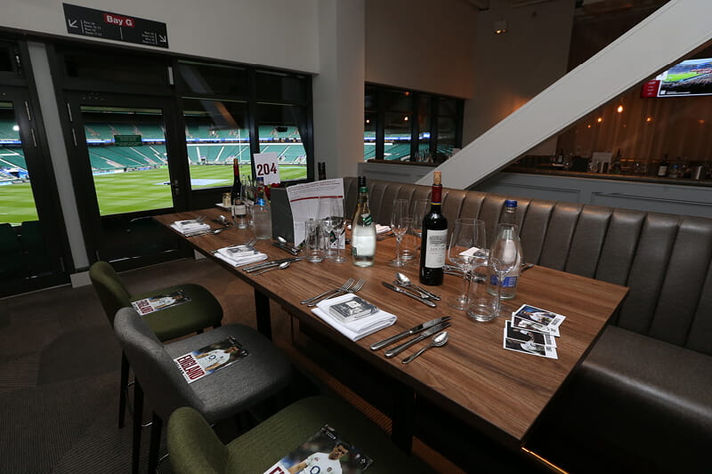 Hospitality at Twickenham Stadium