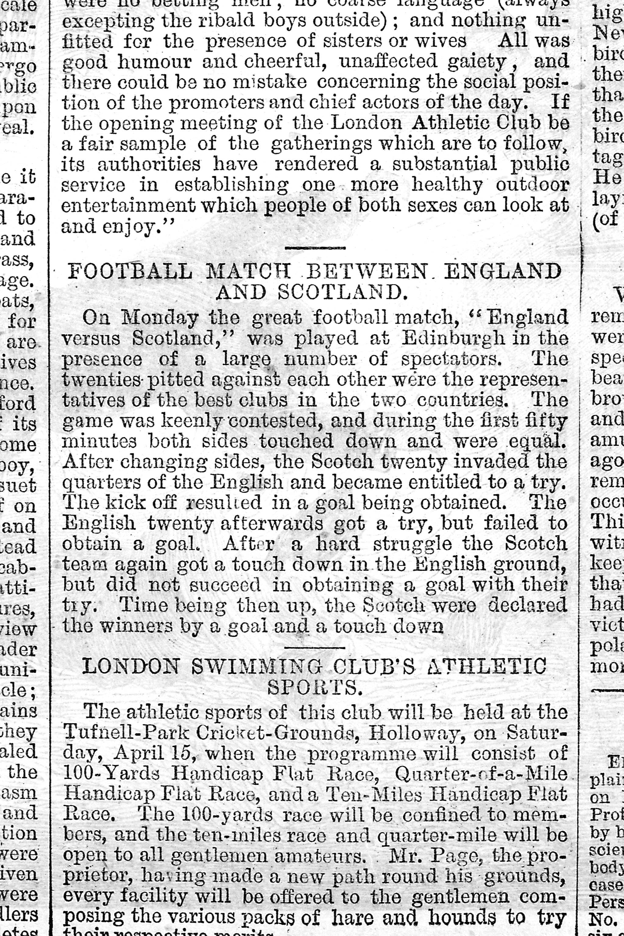 1871 newspaper article