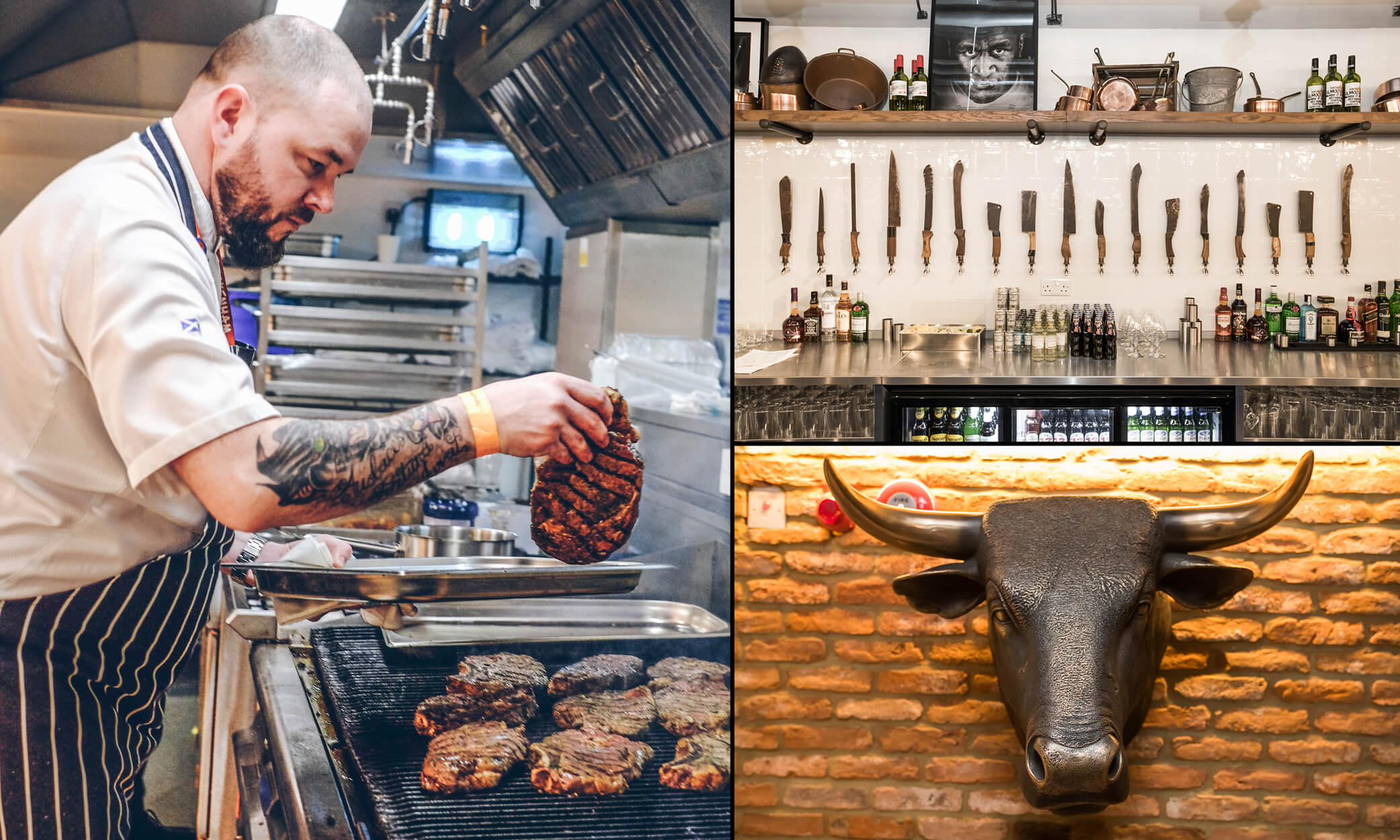 Chop house style image grid