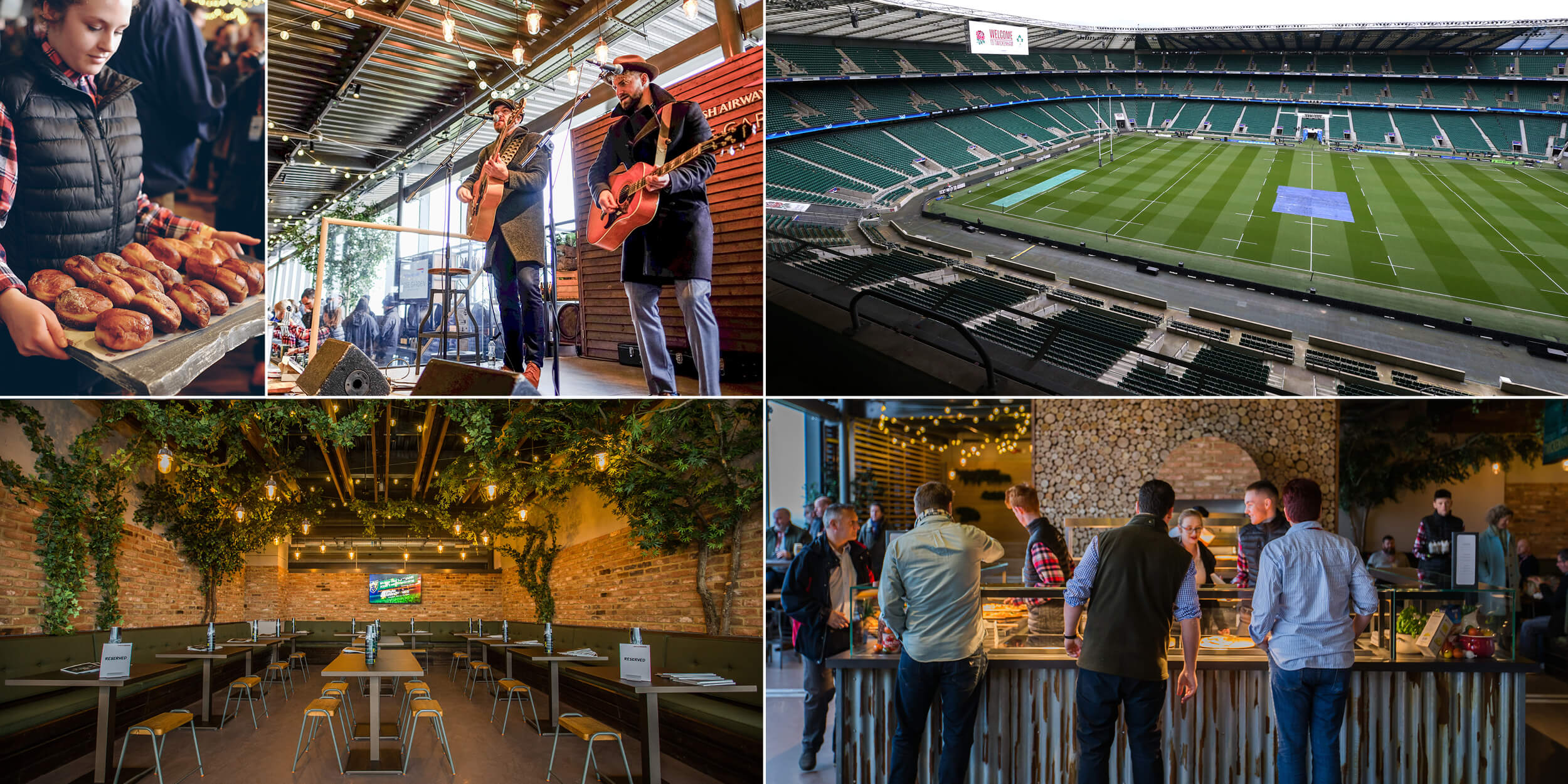 The British Airways Rose Garden at Twickenham Stadium, Food, Drink Hospitality Image 