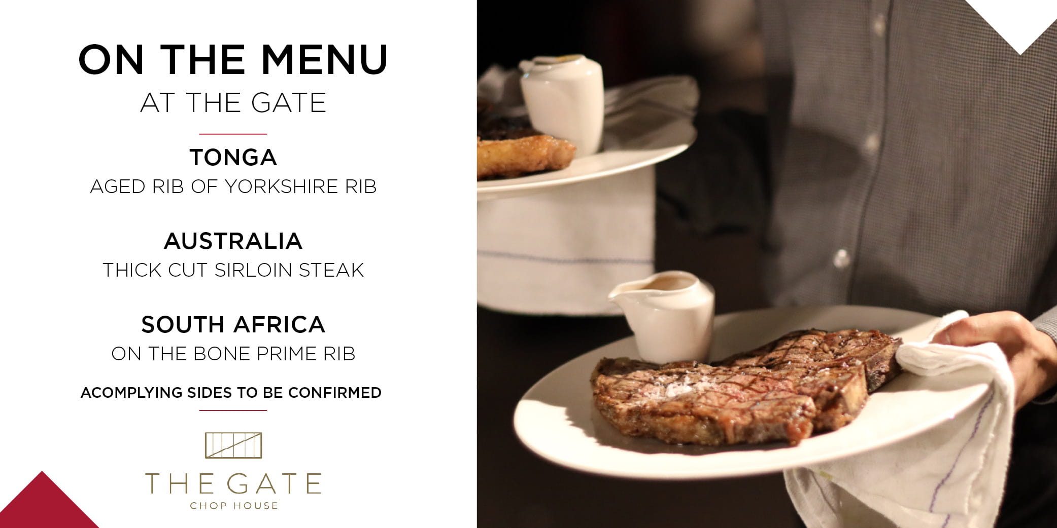 Steaks at The Gate 1000x500