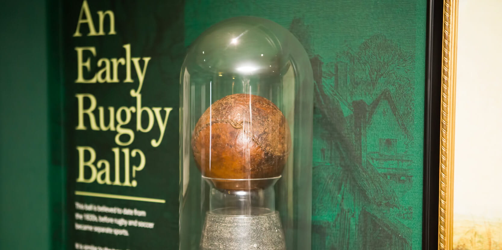 Original rugby ball shape - sphere 