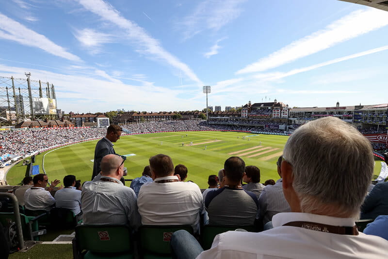Crowd image at The Kia Oval