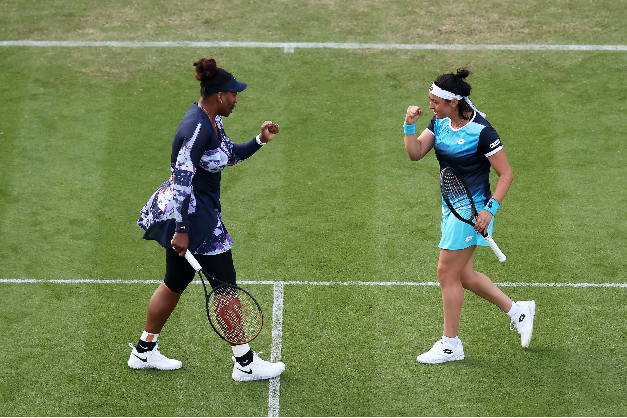 Serena Williams and Ons Jabeur