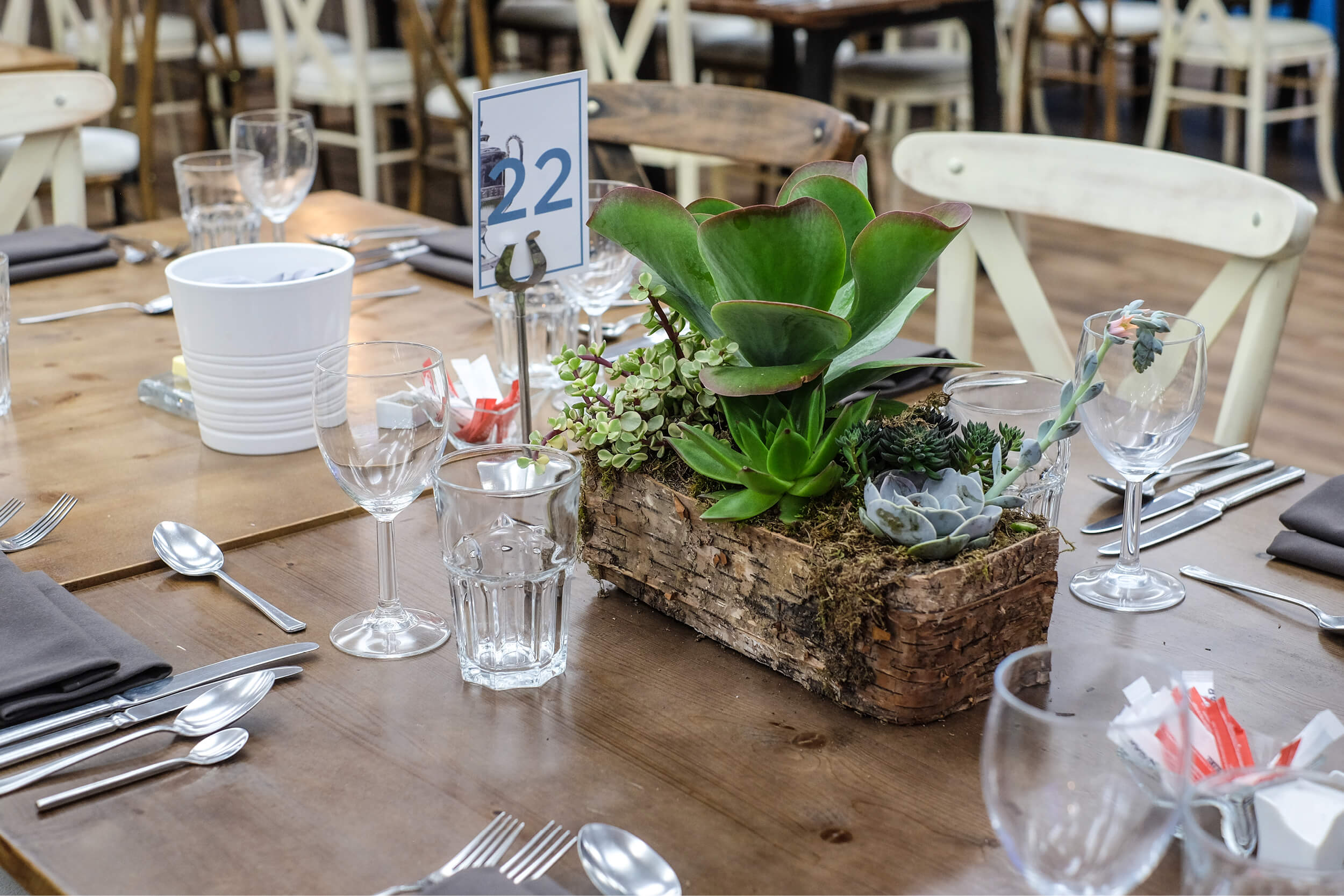 Love Fifteen Hospitality Table