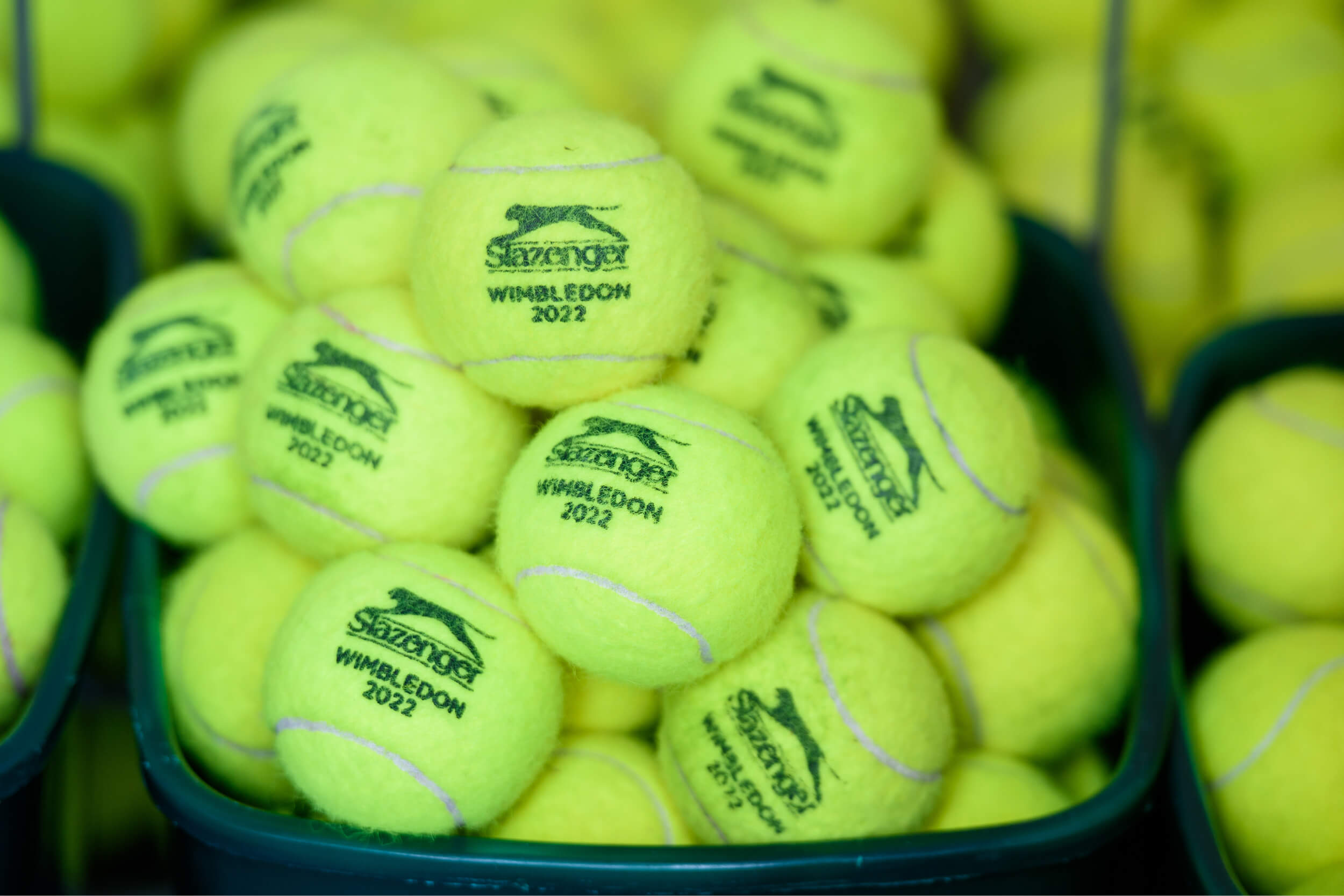 Tennis balls to be donated Wimbledon 2022
