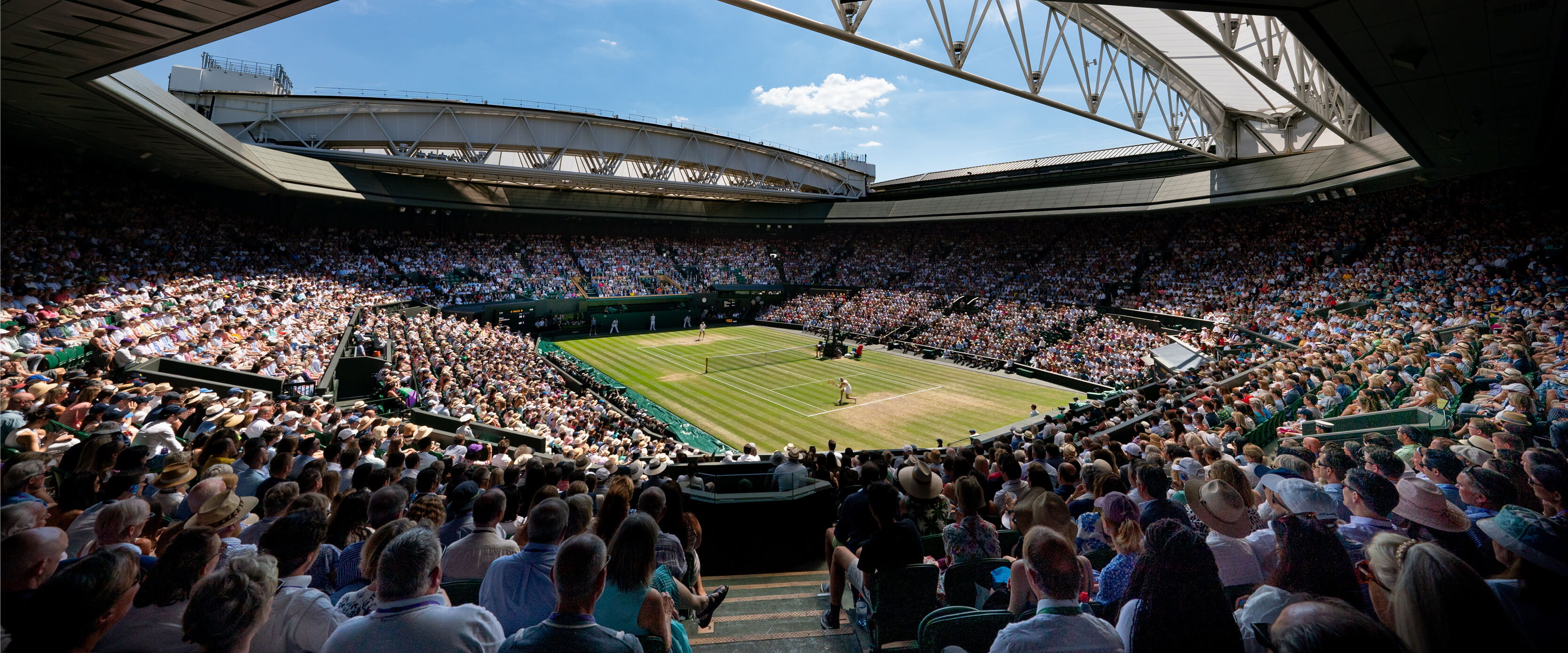 Wimbledon Centre Court Crowds