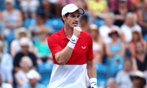 Sir Andy Murray at Eastbourne International