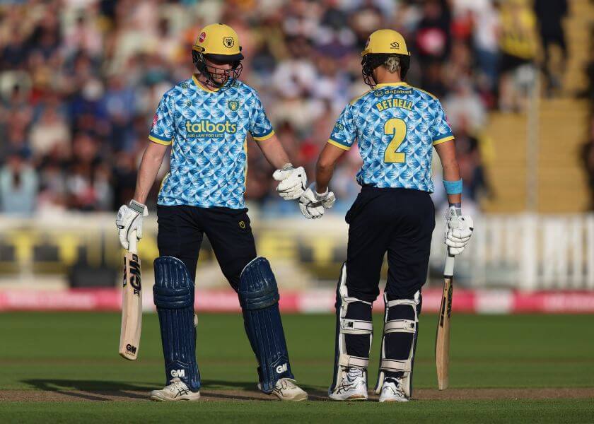 Bears in action at Edgbaston