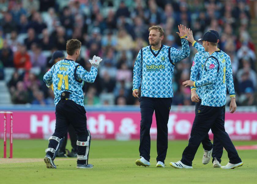 Bears in action at Edgbaston