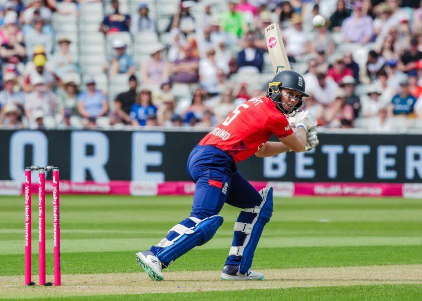 England Women cricket team in action at Edgbaston
