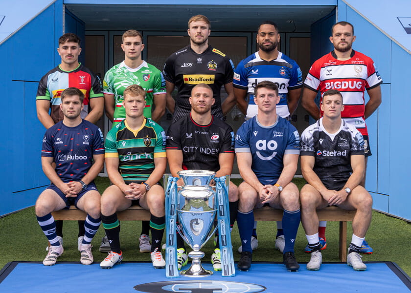 Teams at the Gallagher Premiership Season Launch