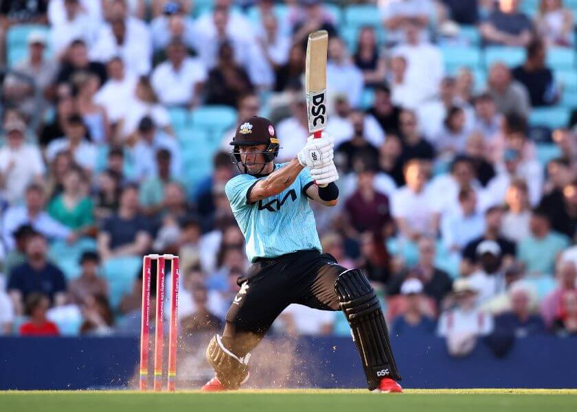 Surrey in action at The Kia Oval