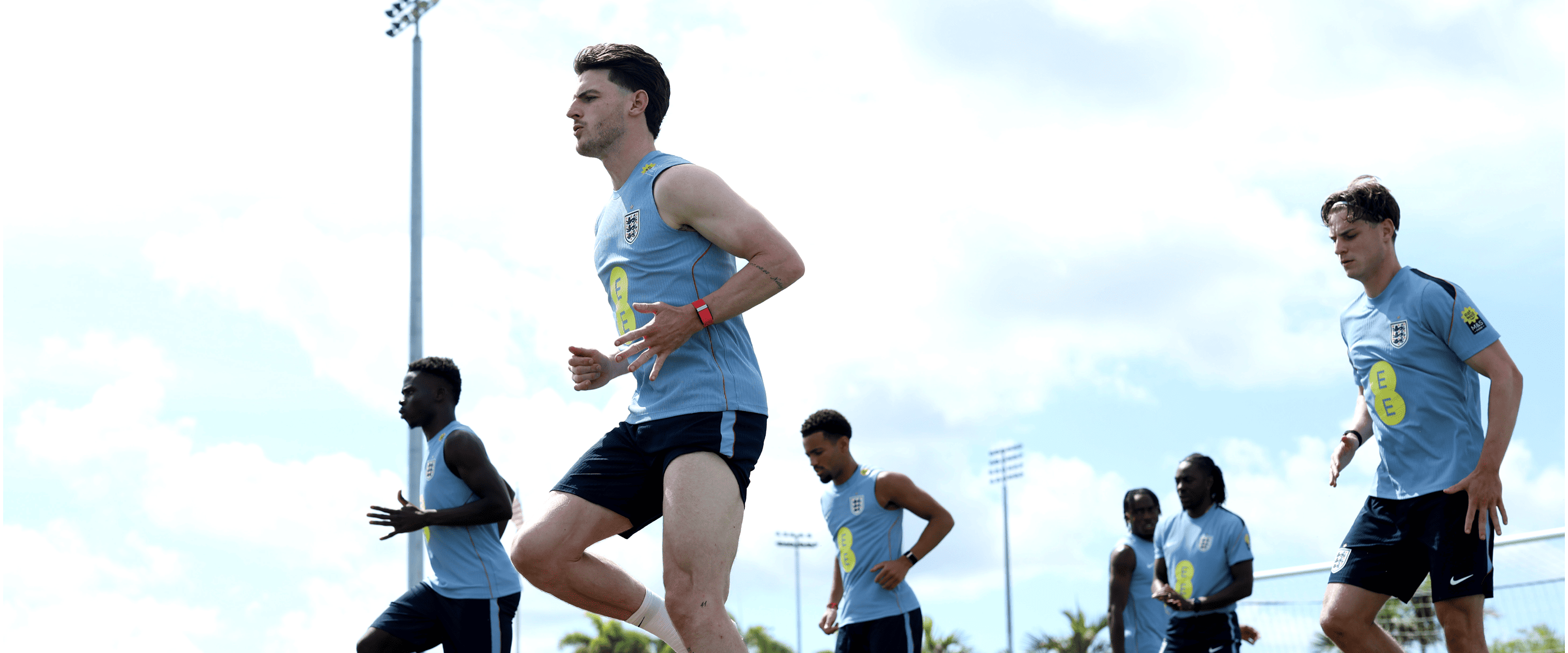 England Football team training ahead of the FIFA World Cup 2026