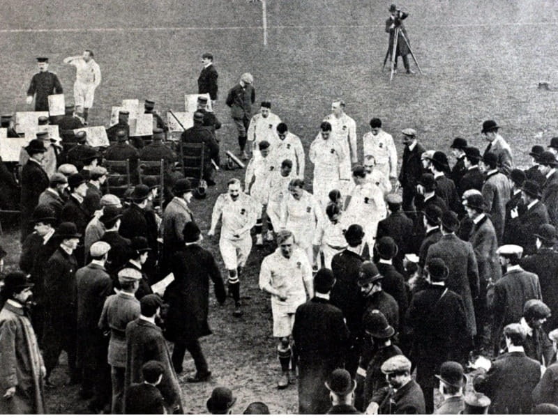 England v New Zealand Rugby match 1905