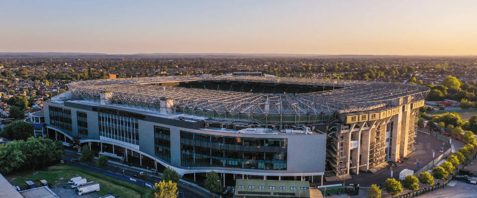 Twickenham Stadium aerial shot