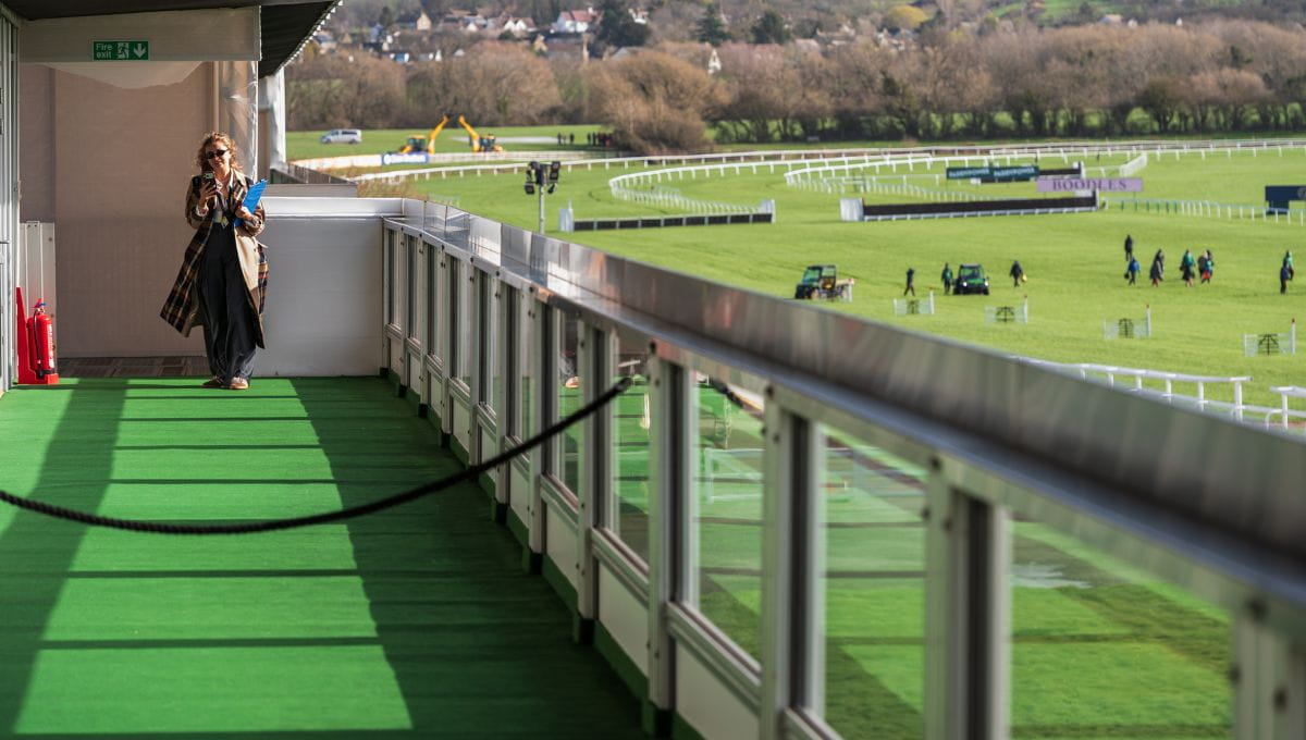 Balcony at Cheltenham Racecourse