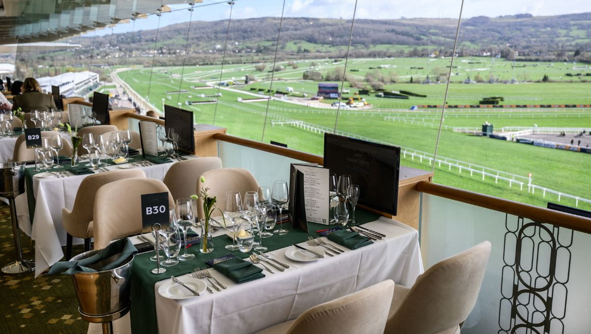Table views at the Panoramic Restaurant